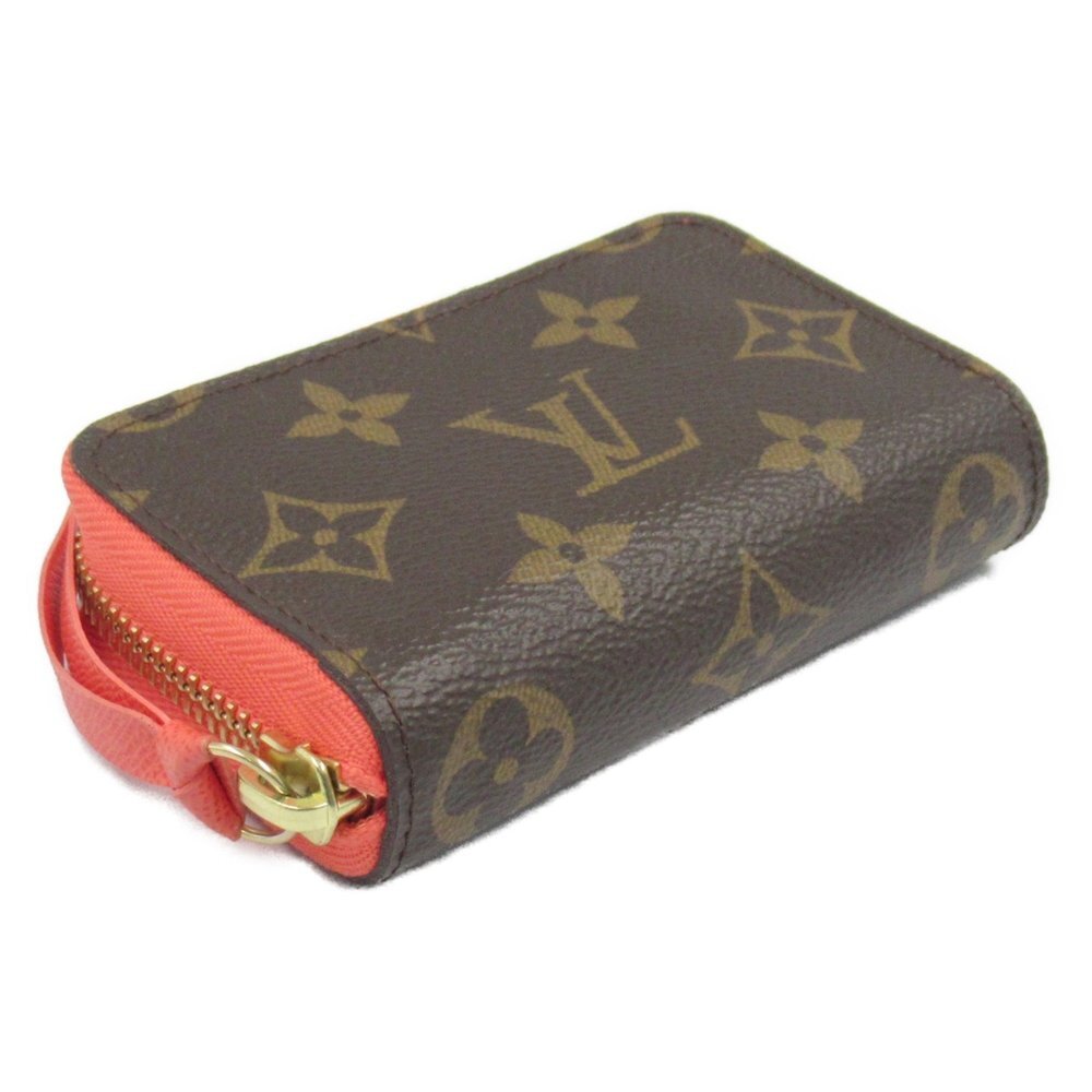 LOUIS VUITTON Coated Canvas Monogram Multicart Case Business Card Holder Brown - Picture 4 of 10